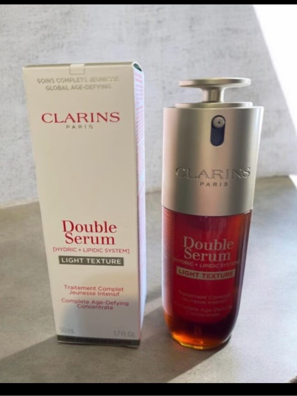 Clarins Double Serum Light Texture - 1.7 floz